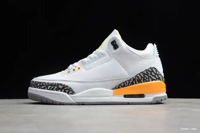 Husky LASER AIR RETRO (W) CK9246-108 ORANGE 3 JORDAN 0611